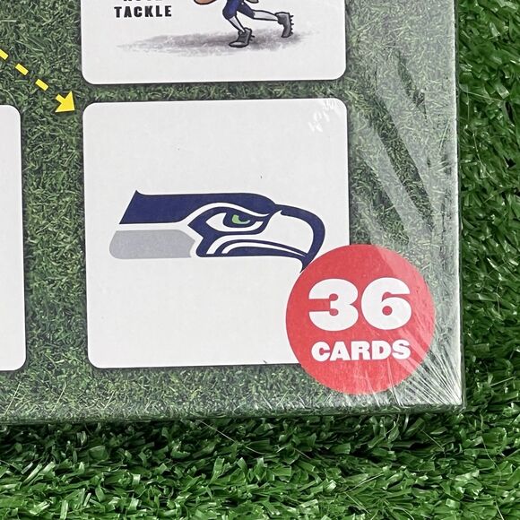 NFL Match Game Seattle Seahawks Memory Toys Kids Birthday Football Party Gifts - Picture 10 of 13